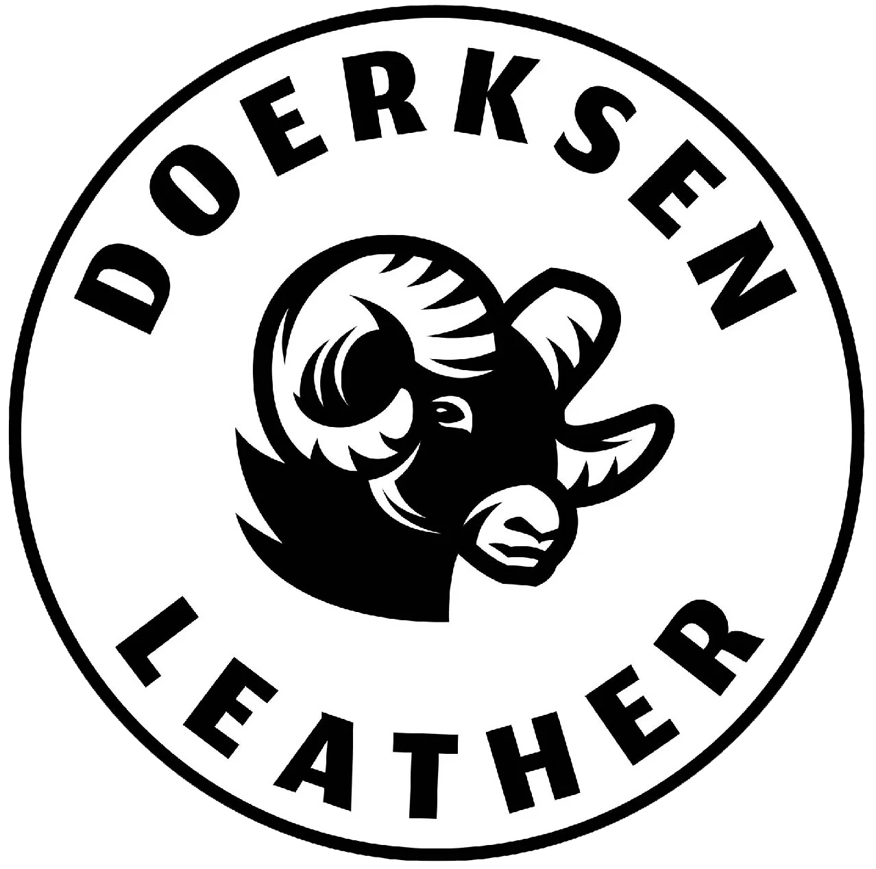 doerksen leather logo